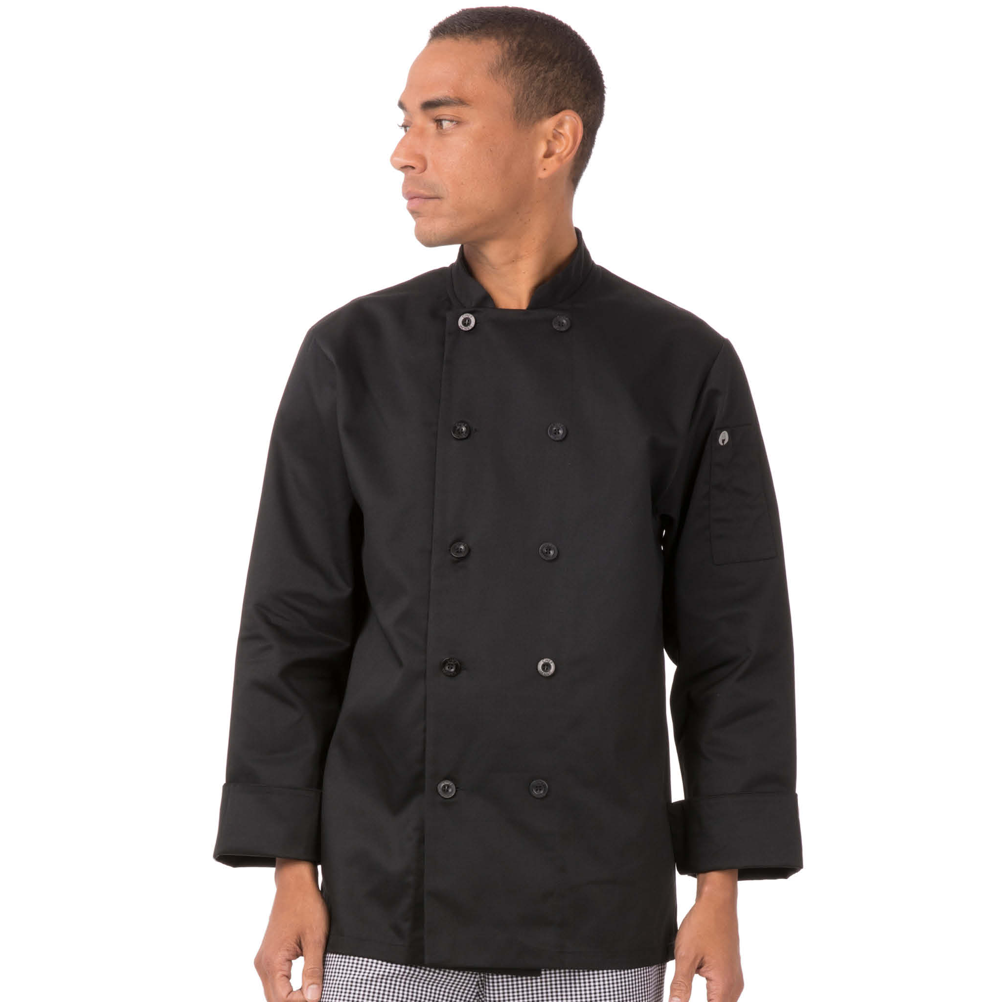 コックコート*5 size:XL ブラックカラーブラック - ステンカラーコート